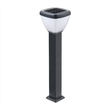 স্কয়ার সোলার আউটডোর LED Bollard আলো